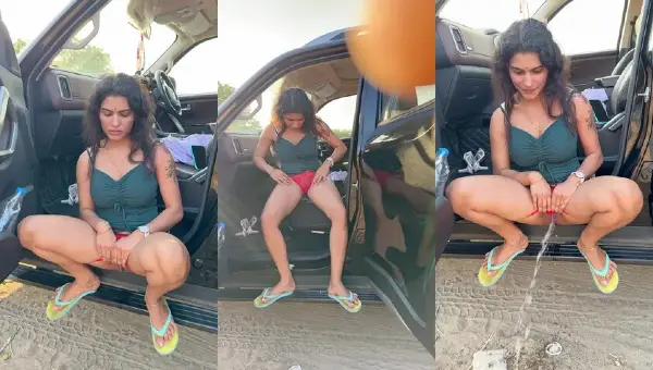 Resmi R Nair Pee Outdoors 2024 UNRATED Hindi Hot Video